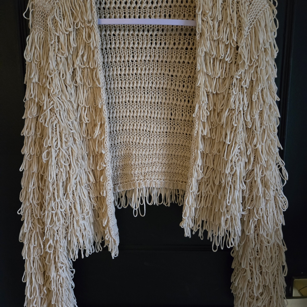 SOLD! New York & Company Cream Knit Sweater